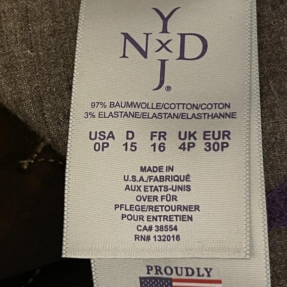 NWT NYDJ Tummy Tuck Ganache Copper Coated Skinny J - Picture 4 of 11